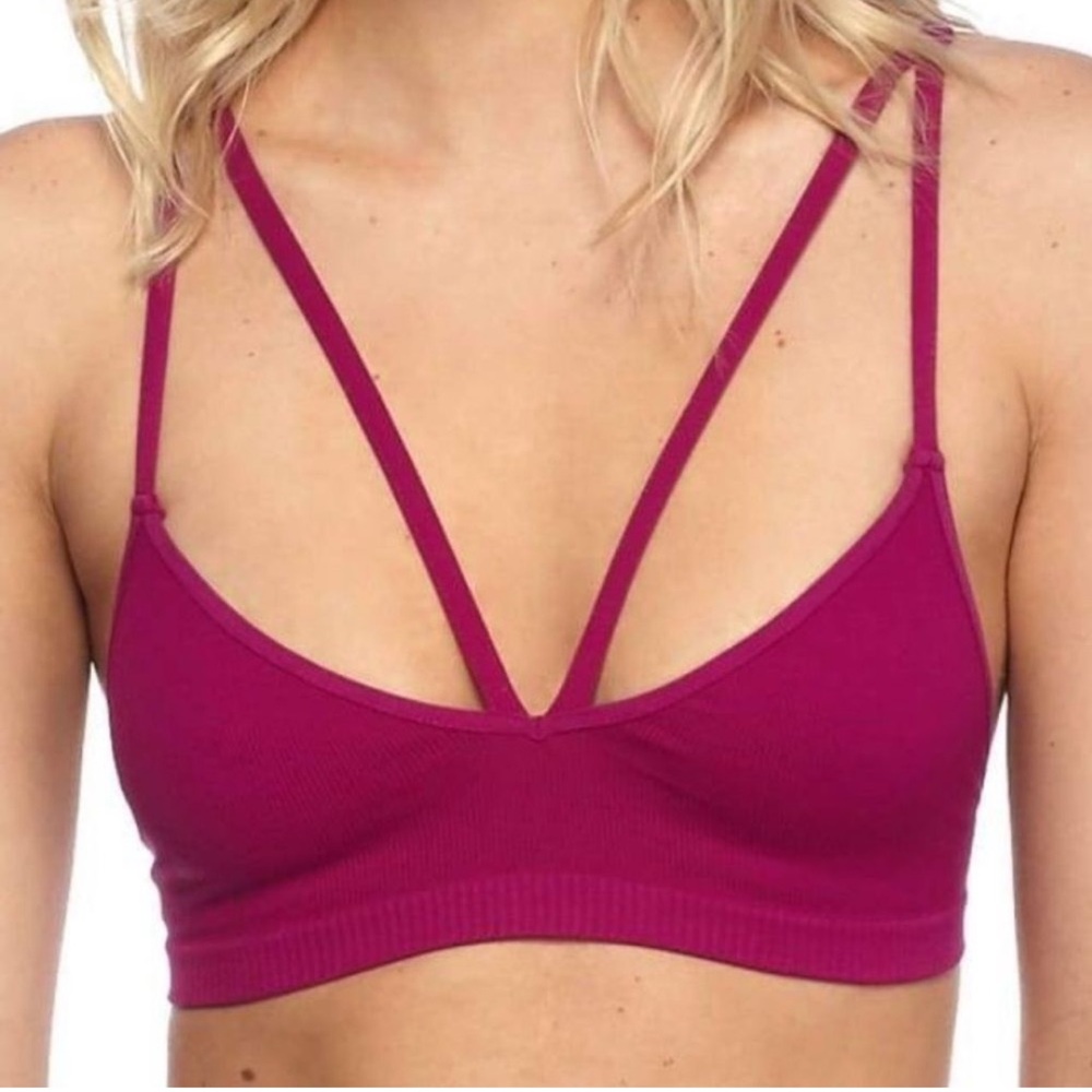 Sexy and flattering NWT Free People strappy bralette!